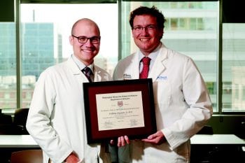 Study on nonoperative management of patients won the Resident Research Award